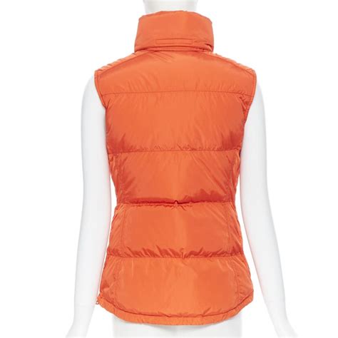 orange prada vest|Prada 2012 Wool Vest .